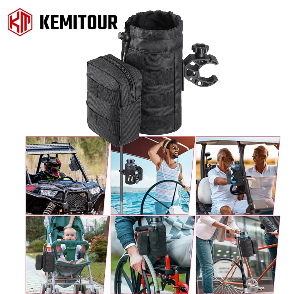 Universal Cup Holder Multifunction Drink Bottle Holder For Boat For Yacht UTV Wheelchair Stroller Marine Clamp Mount Bracket