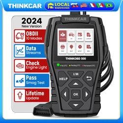 THINKCAR THINKOBD 500 OBD2 Diagnostic Tool voor Auto Check Engine Fault Code Reader DTC Lookup Scan Tool Levenslange Gratis Update