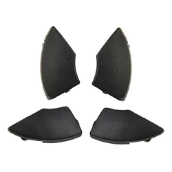 4Pcs Radio Buttons Trim Cover For Fiat 500 Radio From 2008 Onwards Radio Button Black Trims Mold Cover Removal Car Accessories