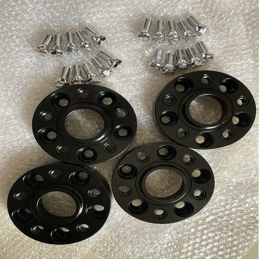 

2PCS 5x112|5x4.4"|2.62inch 66.6mmCB|14X1.25thread|25mm car wheel hub spacer for BMW g80 m3 X5 G05 X7 G07 2018+ & Mini W/Ball