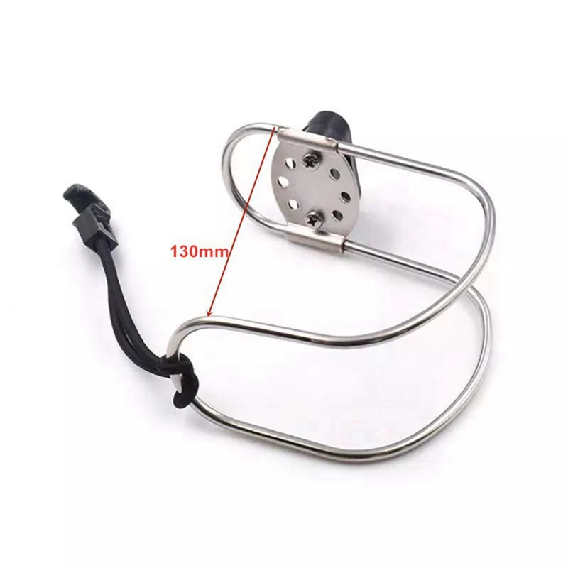 1PCS Marine Stainless Steel Horseshoe Lifebuoy Bracket Life Buoys Ring Holder Swimming Ring Holder Boat Replacement Parts