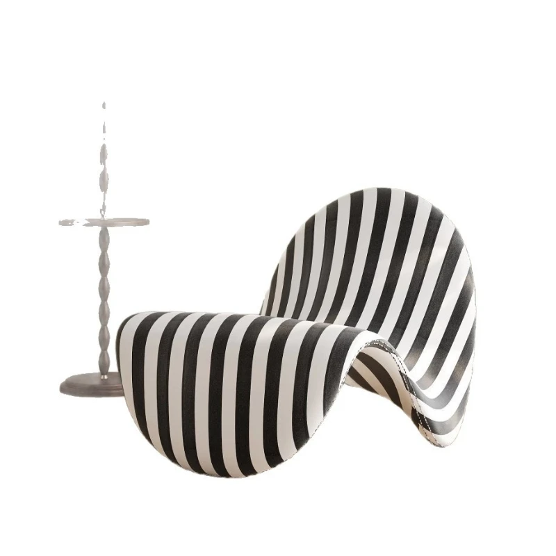 

Tongue chair Italian simple living room lazy single sofa chair balcony home leisure chair