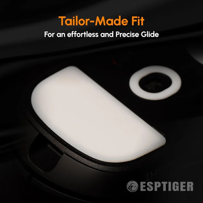 ICE V2 Gaming Mouse Skates for Logitech G PRO X Superlight 2 - Smooth PTFE Replacement Feet, 2.5D Curved Edges