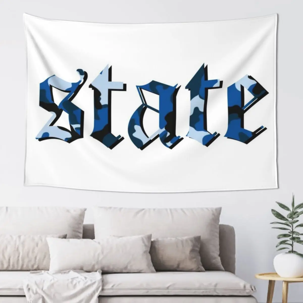 

state lettering Tapestry Room Decorator Home Decorators Bedrooms Decor Wallpaper Bedroom Tapestry