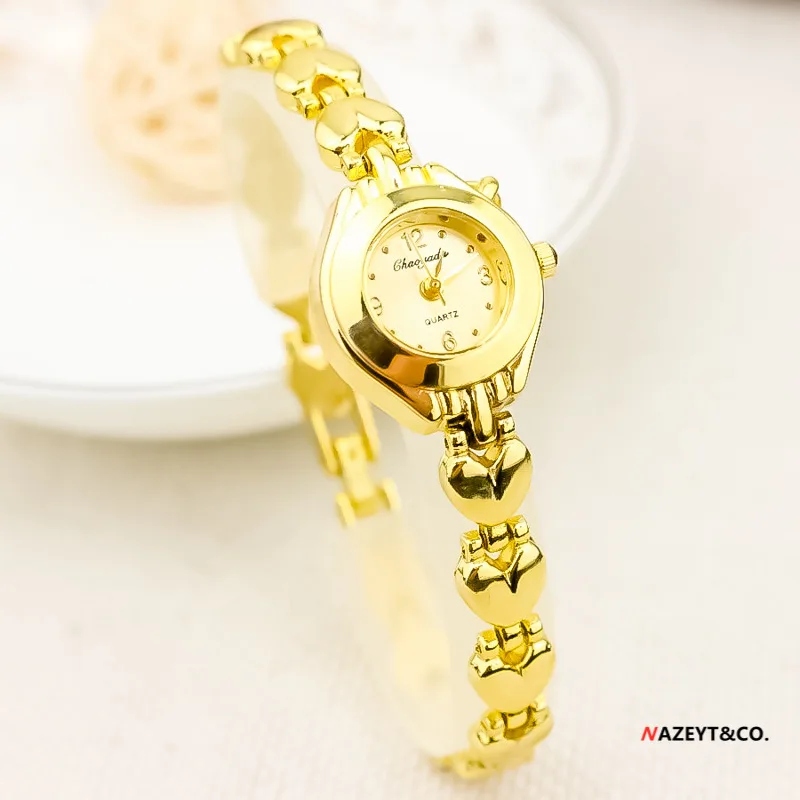 Vintage Clock Relojes Para Mujer Retro Quartz Watch Classic Roman Ladies Bracelet Watches Women High Quality Gold Wristwatches