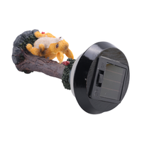 A43T LED Solar Light  Resin Figurine Light Outdoor Garden Lawn Lamp Yard Art Ornaments Elf Animal Cute Decorative Lamp Dur