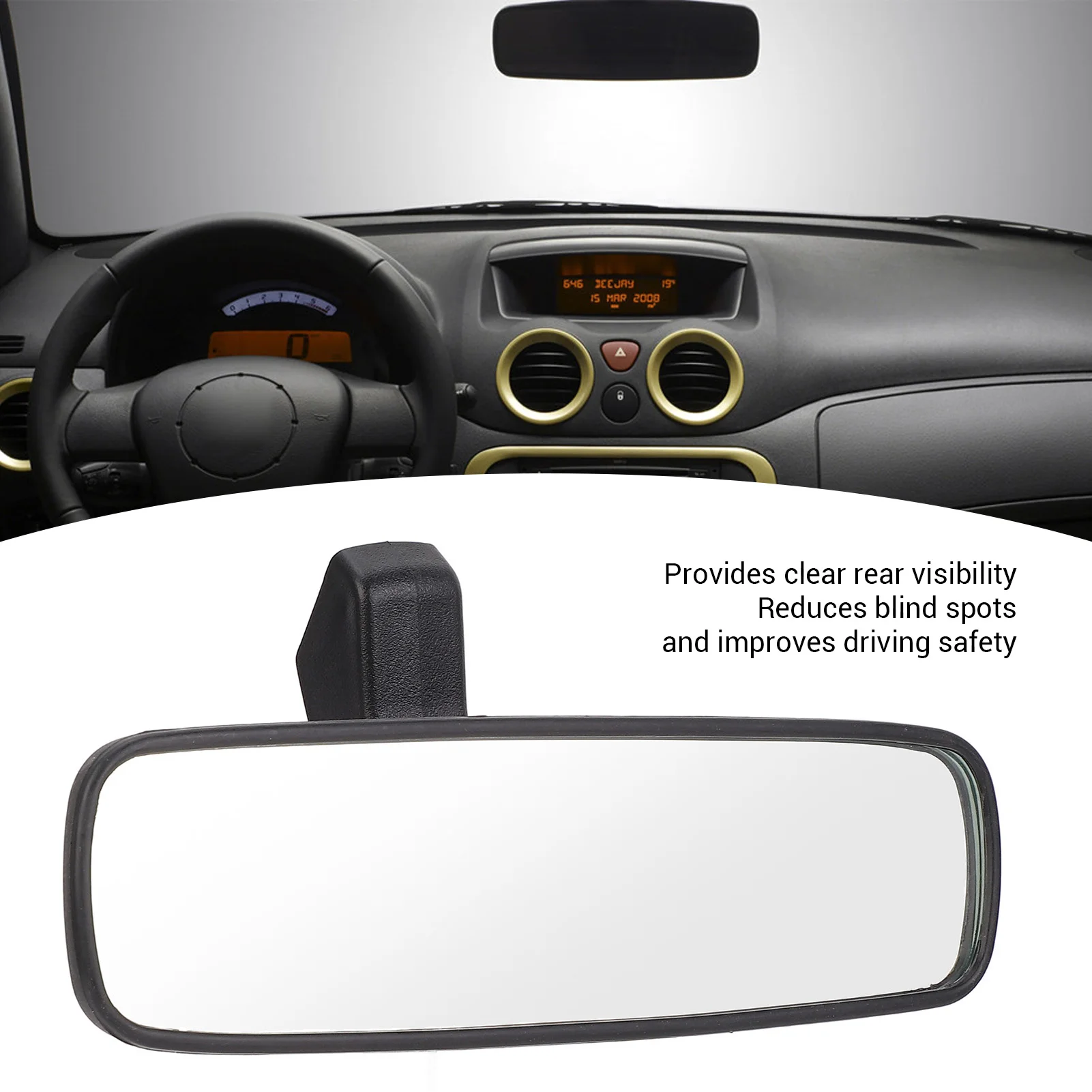 

Interior Rear View Mirror Stable Performance OEM Standard Enhance Driving Safety Car Inner Mirror 8148Y7 for C3 I C4 I C5 I II