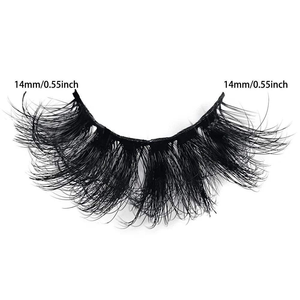 5 Pairs Eyelashes Faux Mink Eyelashes Long Lasting Fluffy Mink Lashes Dramatic Volume lashes Extension Thick Long