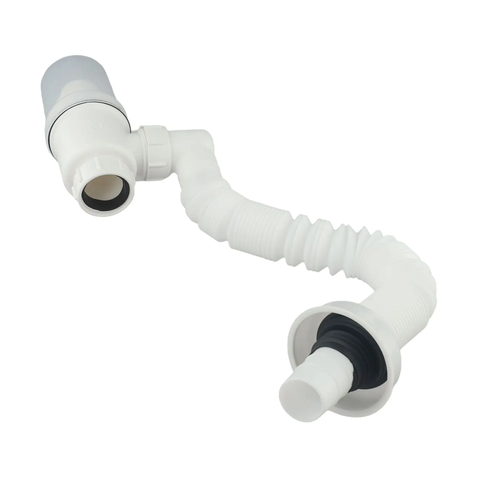 Anti-blocking Bathroom Renovation Bathroom Drain Flexible Drain Hose High Quality Material Manual Installation