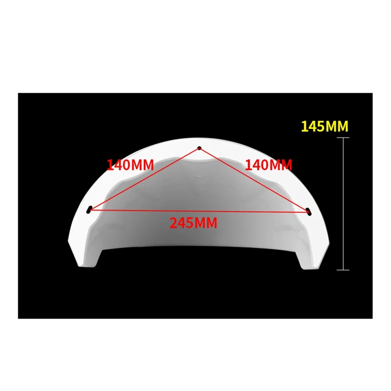 Hot-Camera Rain Cover Shade For Dome Cameras Weather-Resistant Roof With Ample Inner Space A