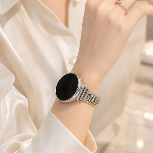 Light luxury metal strap suitable for HUAWEI Watch Fit3/Fit4 straps and HUAWEI Band 8/9/10NFC handmade straps