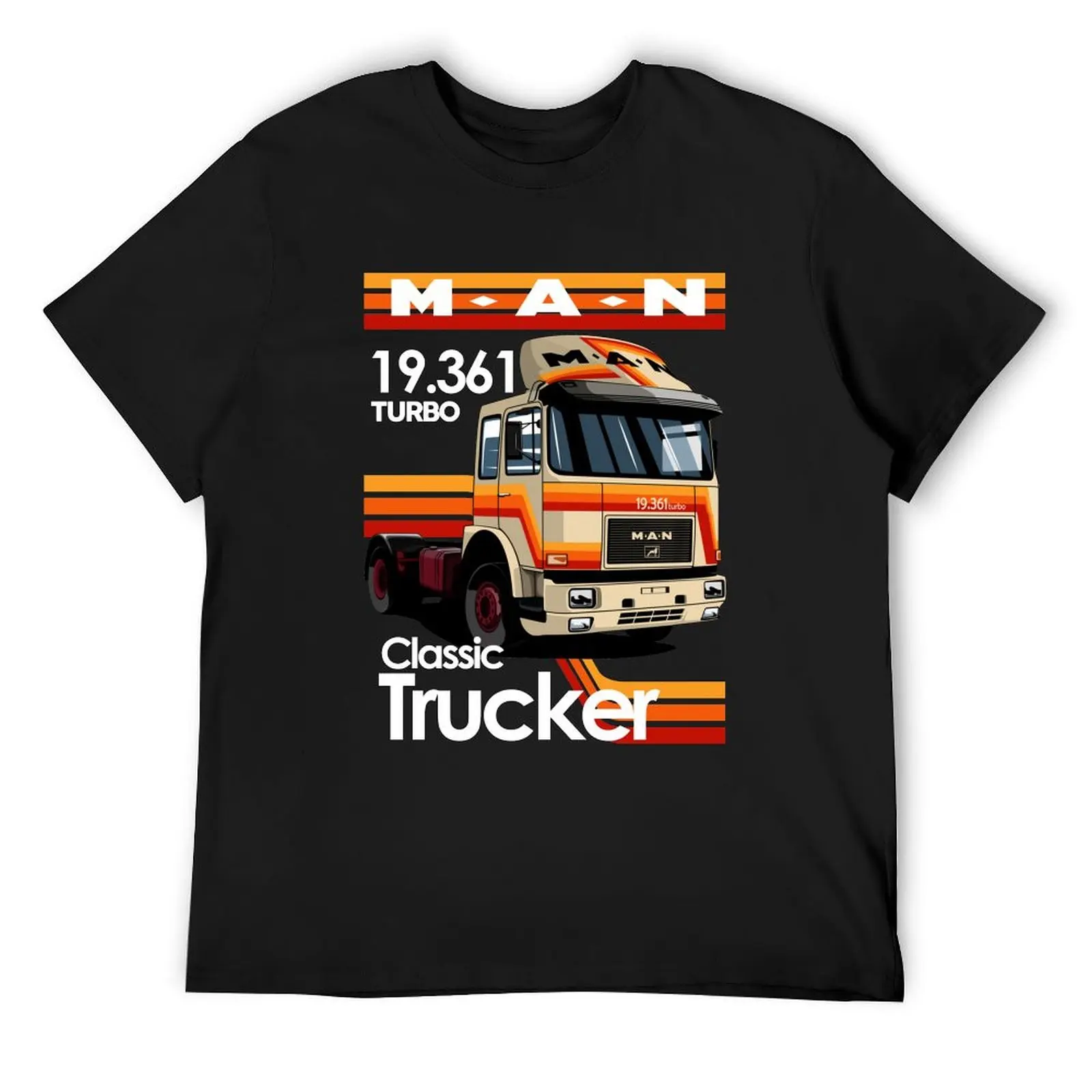 

Man Classic Truckby petrothings T-Shirt heavyweights quick drying Blouse summer clothes mens t shirts pack