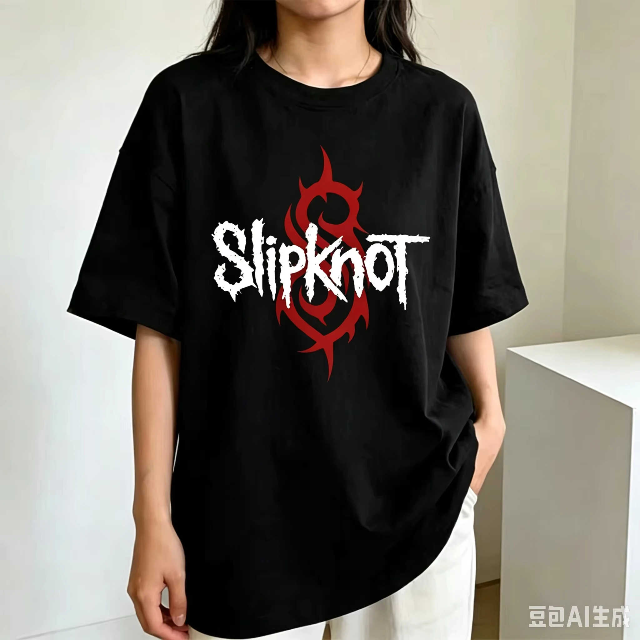 2026 Prepare for Hell Tour Shirt Heavy Metal Man Rock Band T-shirt Men's Slipknots Print Fashion Harajuku Kawaii Y2K Clothing