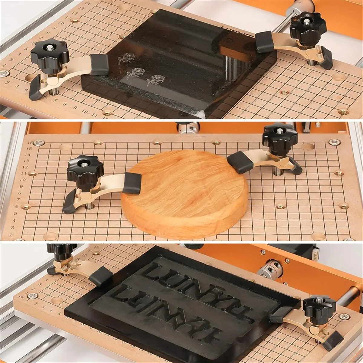 Reliable- CNC MDF Spoilboard for 3018 CNC Router Machine, Compatible with 3018 PRO MAX, 300 X 180 X 12mm, M6 Holes (6mm), Screws