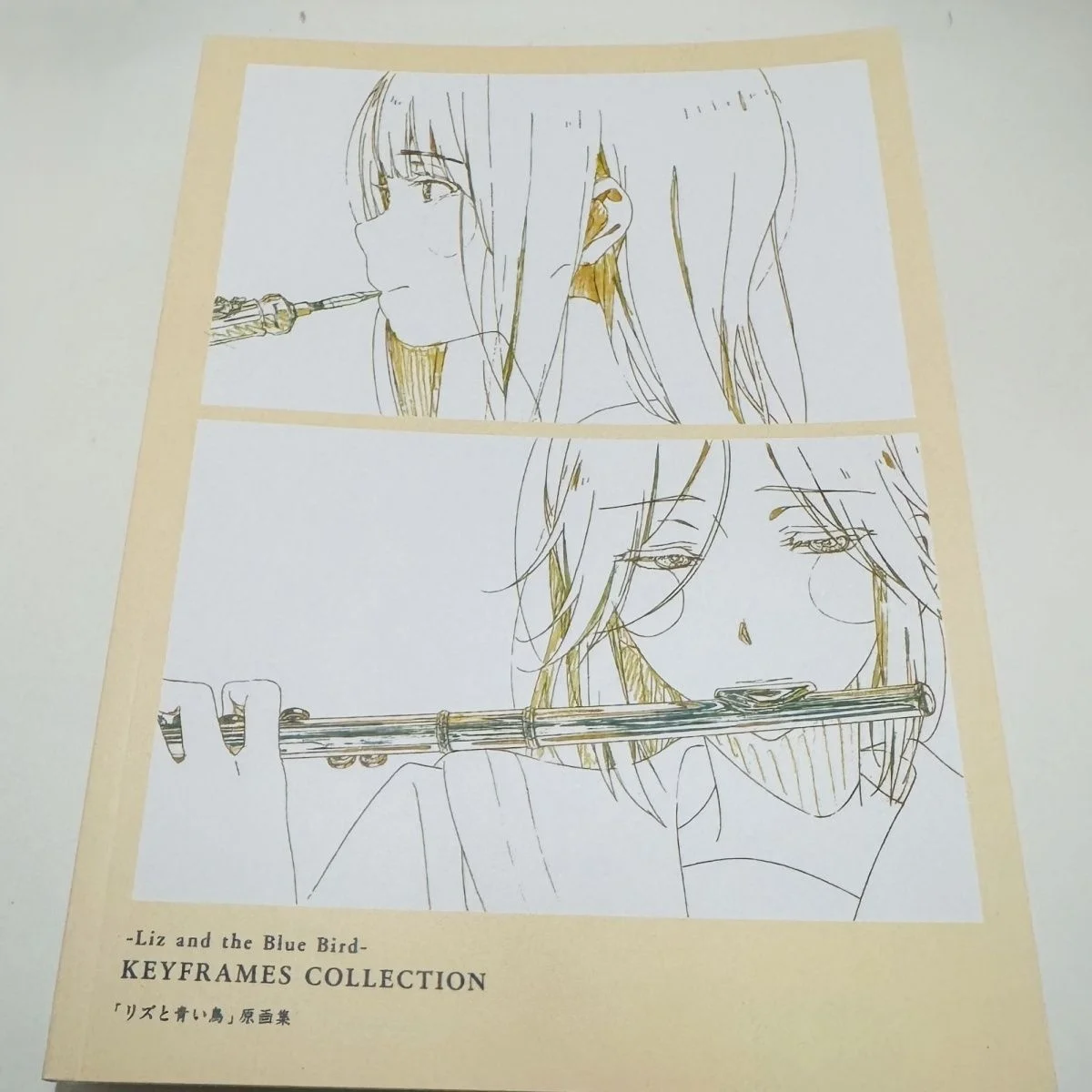Liz And The Blue Bird Sound! Euphonium Prequel Art Book Line Art Collection Kyoto Animation Kyoani Anime Manga Full-color