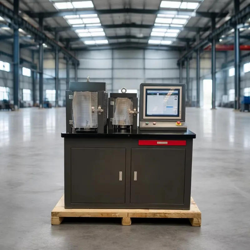 Full Automatic Electronic 300KN Pressure Testing Machine for Cement Compressive Flexural Tests Computer Display IP55 Protection