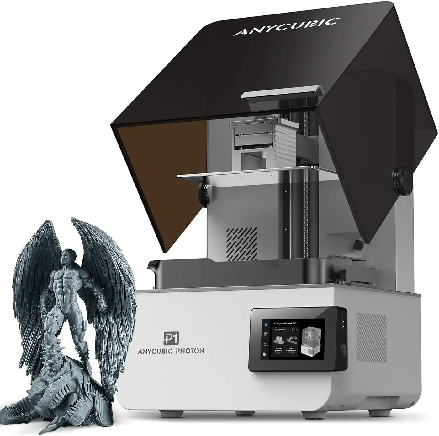 Photon P1 14K Resin 3D Printer | Stability Ball Screw, 14K Precision & LighTurbo 4.0, 8000cps Resin Compatible, Large Build
