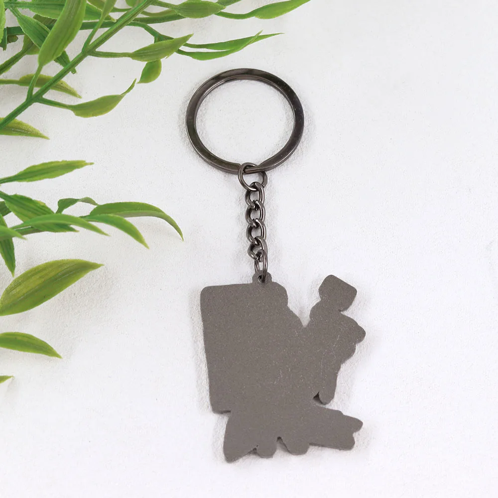 Anime 86 Eighty-Six Keychain Shinei Nouzen Undertaker Metal