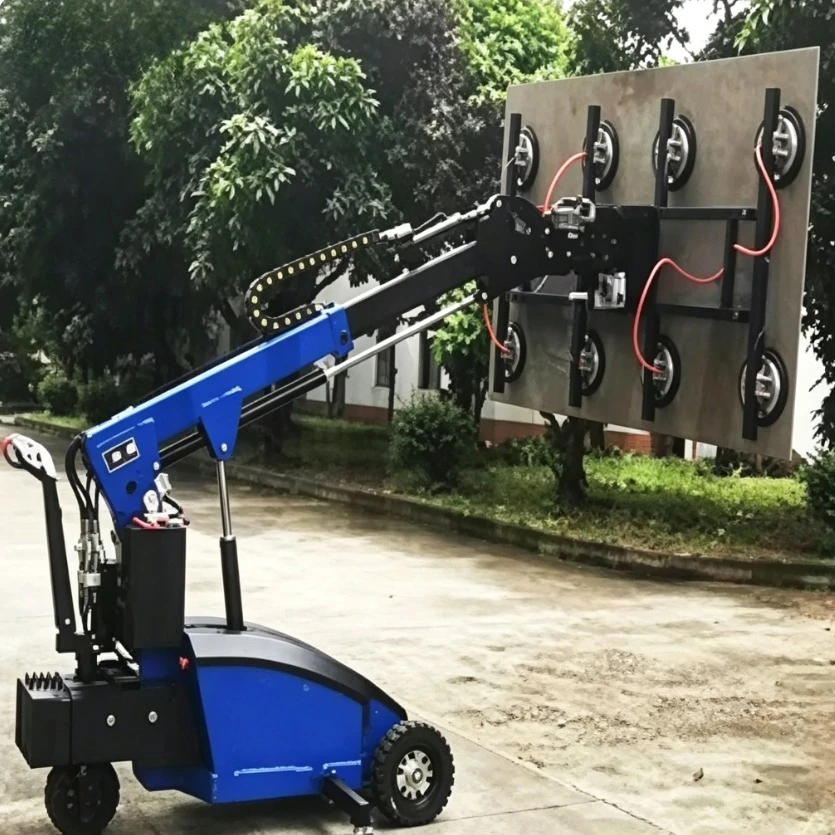 Customized 300KG To 800KG Glass Hoist Electric Glass Lifting Equipment Vacuum Lifter Sucker Pad YG-LD-350