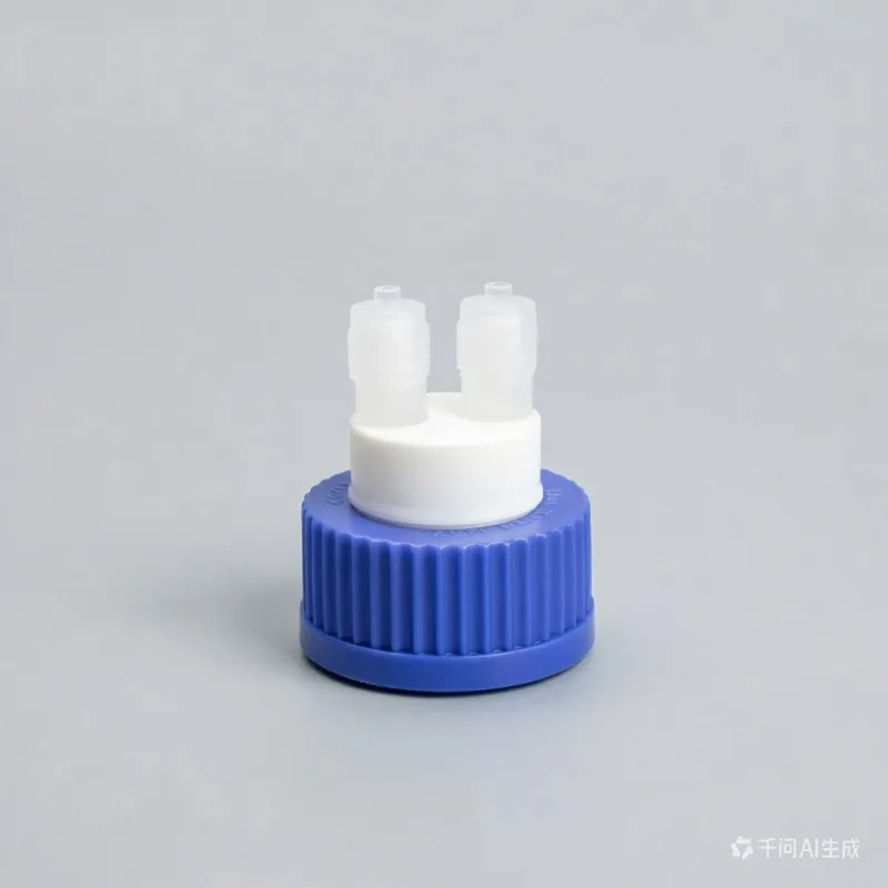 Special Feeding Bottle Cap for Fermentation Tanks GL45 Porous Hole Cap Lab Equipment