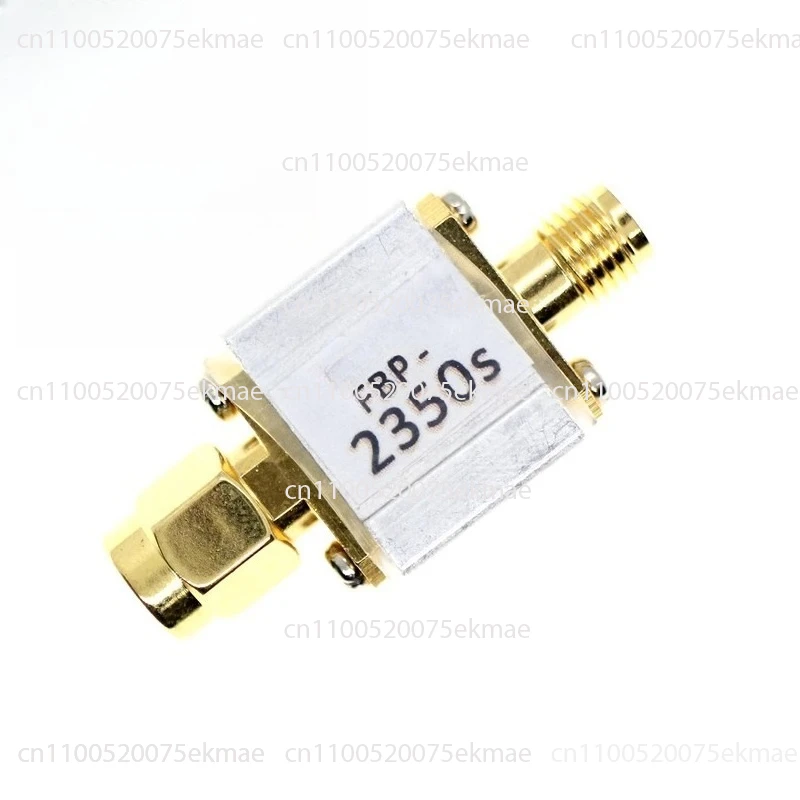 

2345MHz (2320-2370) RF coaxial bandpass SAW filter with 50MHz bandwidth and SMA
