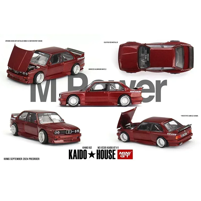 PreSale 1:64 MINIGT Kaido House M3 E30 GTR R34 Carbon 510 NSX CIVIC Wagon 240Z Diecast Car Model Kaido House