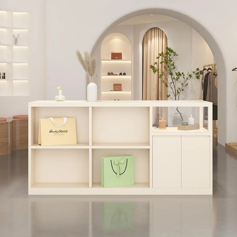 

Women's clothing store Nakajima table, glass cabinet, water table decorative cabinet