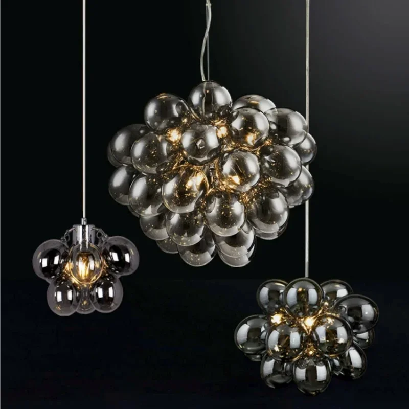 الملونة تصميم جديد ماجيك فول قلادة ضوء الشمال موضة غرفة المعيشة غرفة نوم كرة فقاعات زجاجية الخفيفة #1