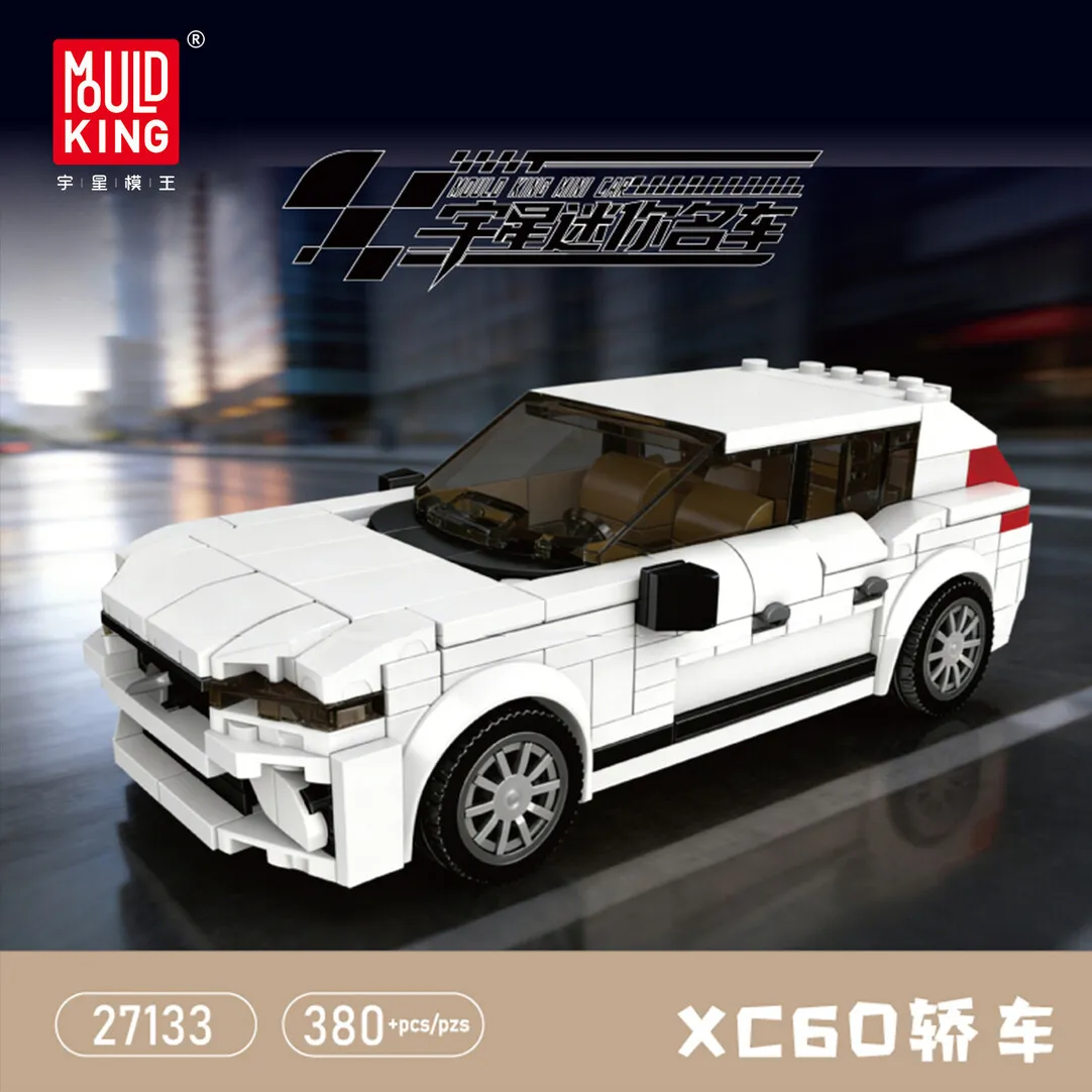 

Mould King 380PCS Supercar Building Blocks XC60 Assembly Mini Luxury Car Assembly Bricks Toys Ornament Kids Birthday Gifts 27133