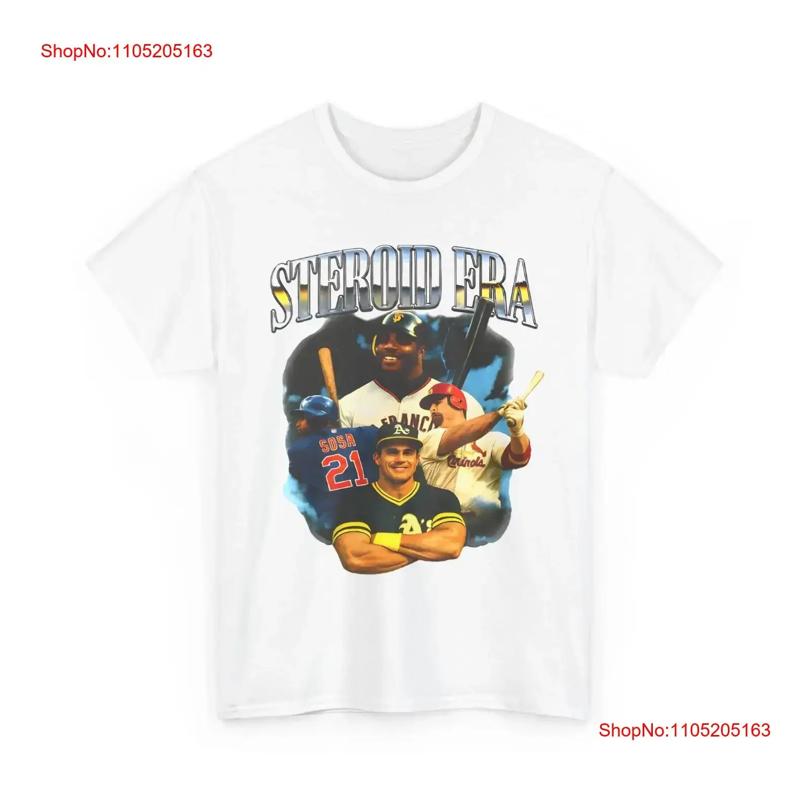 

Steroid Era Baseball 2025 T Shirt vintage Washed fashion designer clothes Breathable Stretched homme Unisex Slightly