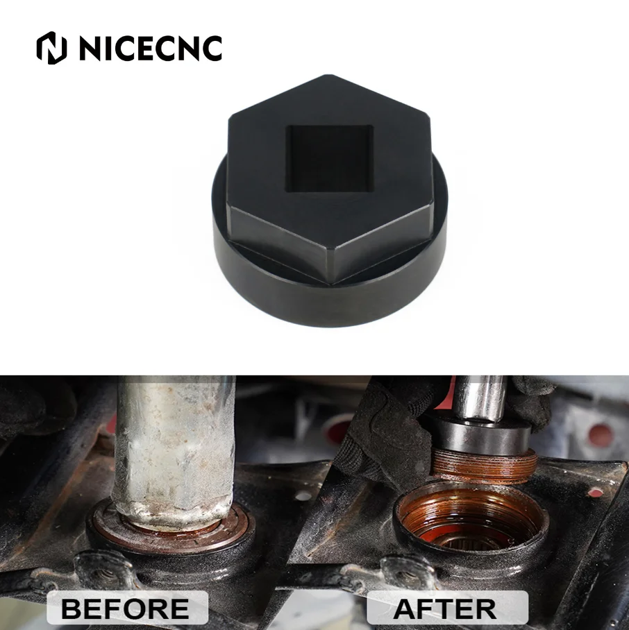 

Универсальный инструмент для снятия гайки подшипника рулевого стержня ATV, съемный болт для Yamaha Raptor 700 YFM 700R YRM 700 Grizzly 350 Bruin 350