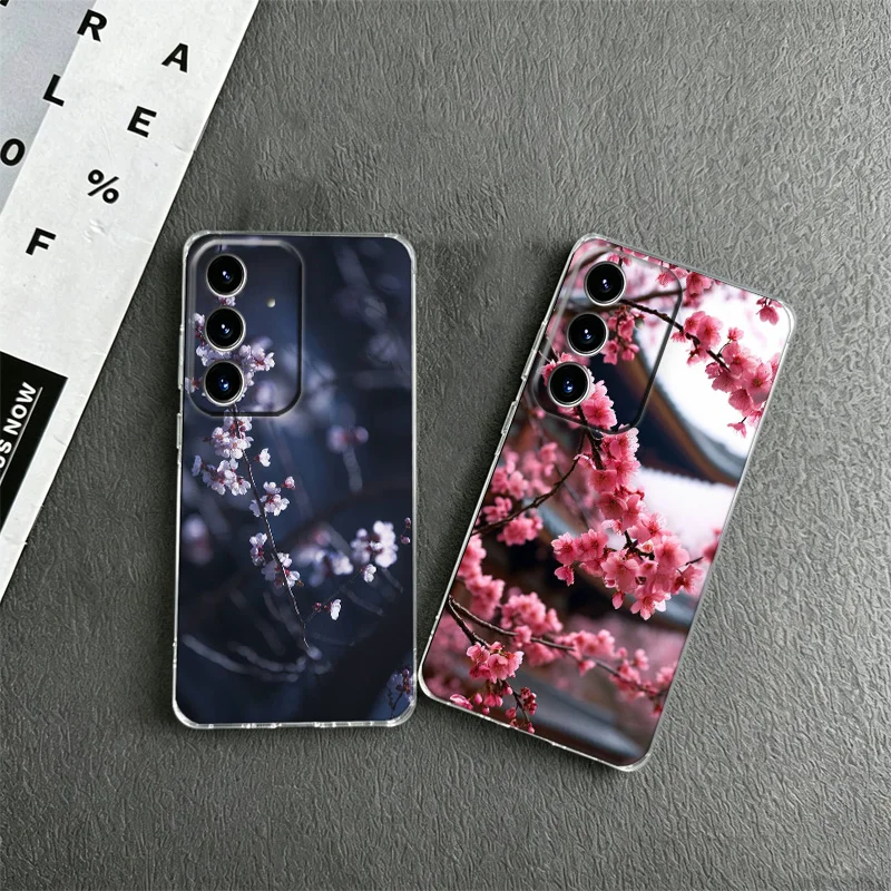 Quiet Snowy Courtyard Phone Case for Samsung A53 A52S A33 A32 A32 A22 A13 A12 Galaxy A04E A03S Core A02S A50S A51 A71 A73 A72 M0