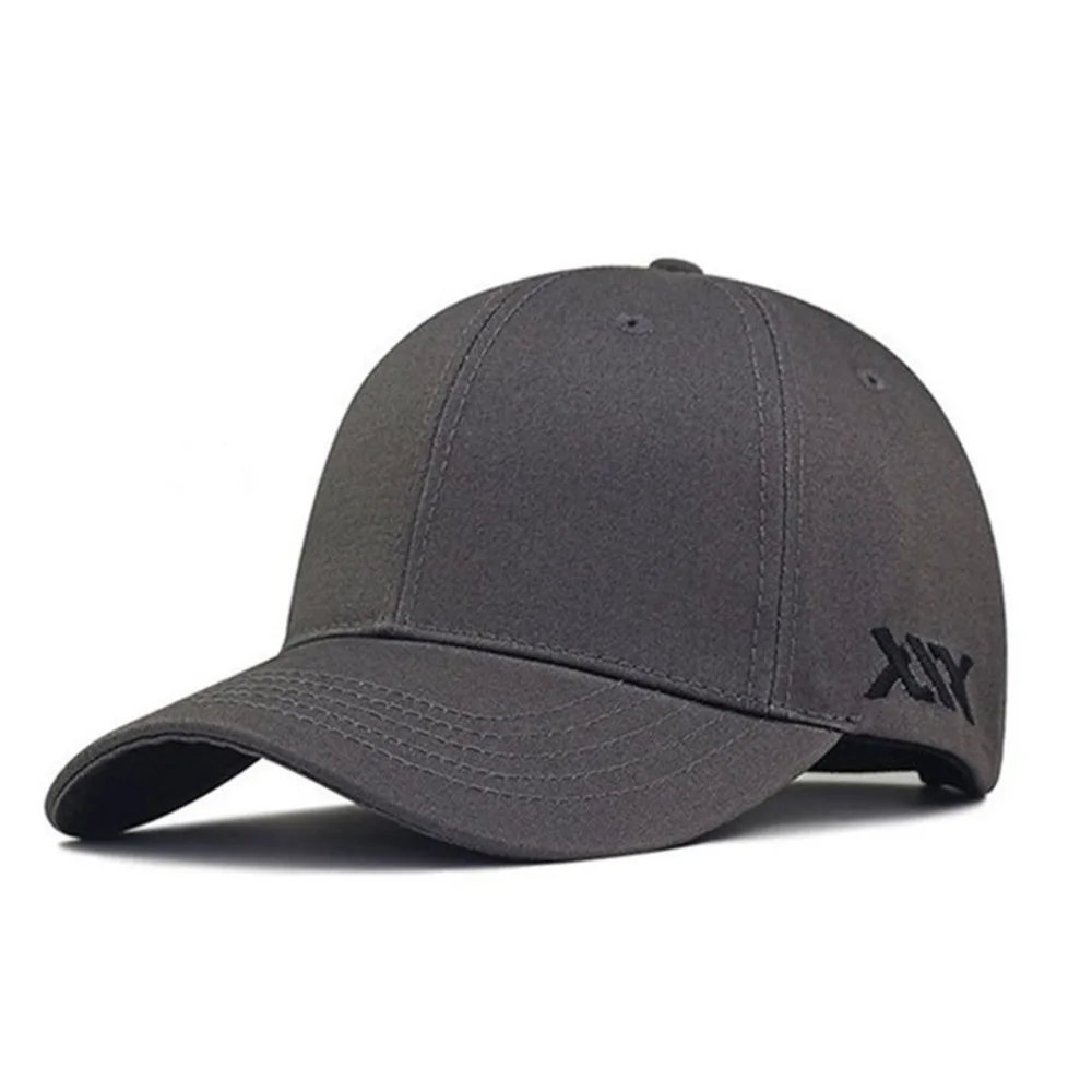 

Cotton Hip Hop Sunscreen Hats Adjustable Washable Casual Snapback Caps Sun Protection Anti-UV Large Size Baseball Caps Summer