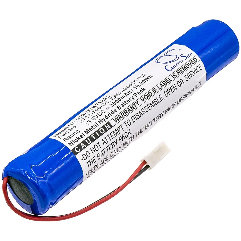 Equipment, Survey, Test Battery For Inficon 712-700-G1 A19267-460015-LSG EAC-460015-003 PLS LED Stobe 3000mAh / 10.80Wh  3.60V