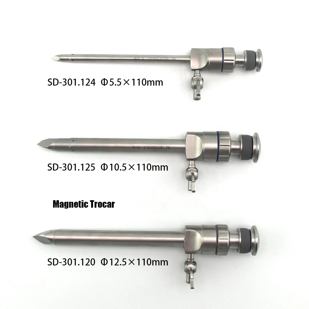 High quality Reusable for laparoscopic endoscopy magnetic trocar