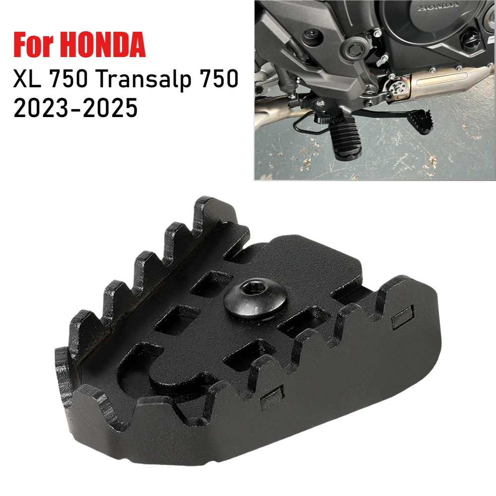 

For HONDA XL750 Transalp 750 2023-2025 Motorcycle Enlarge Pedal Pad Extender Rear Foot Brake Lever Step Tips Extension Plate