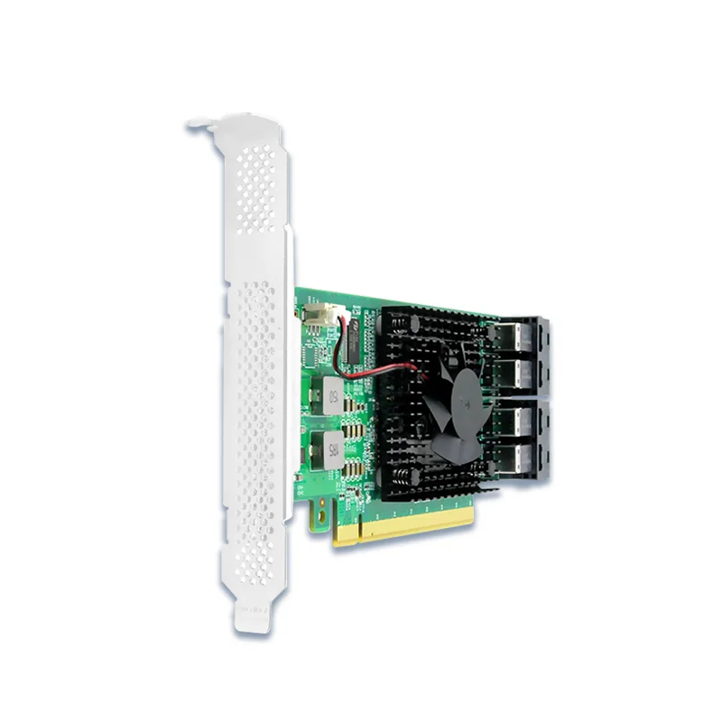 Nvme ssdスイッチアダプター、pcie3.0 x16から4xu.2、plx8747コントローラー