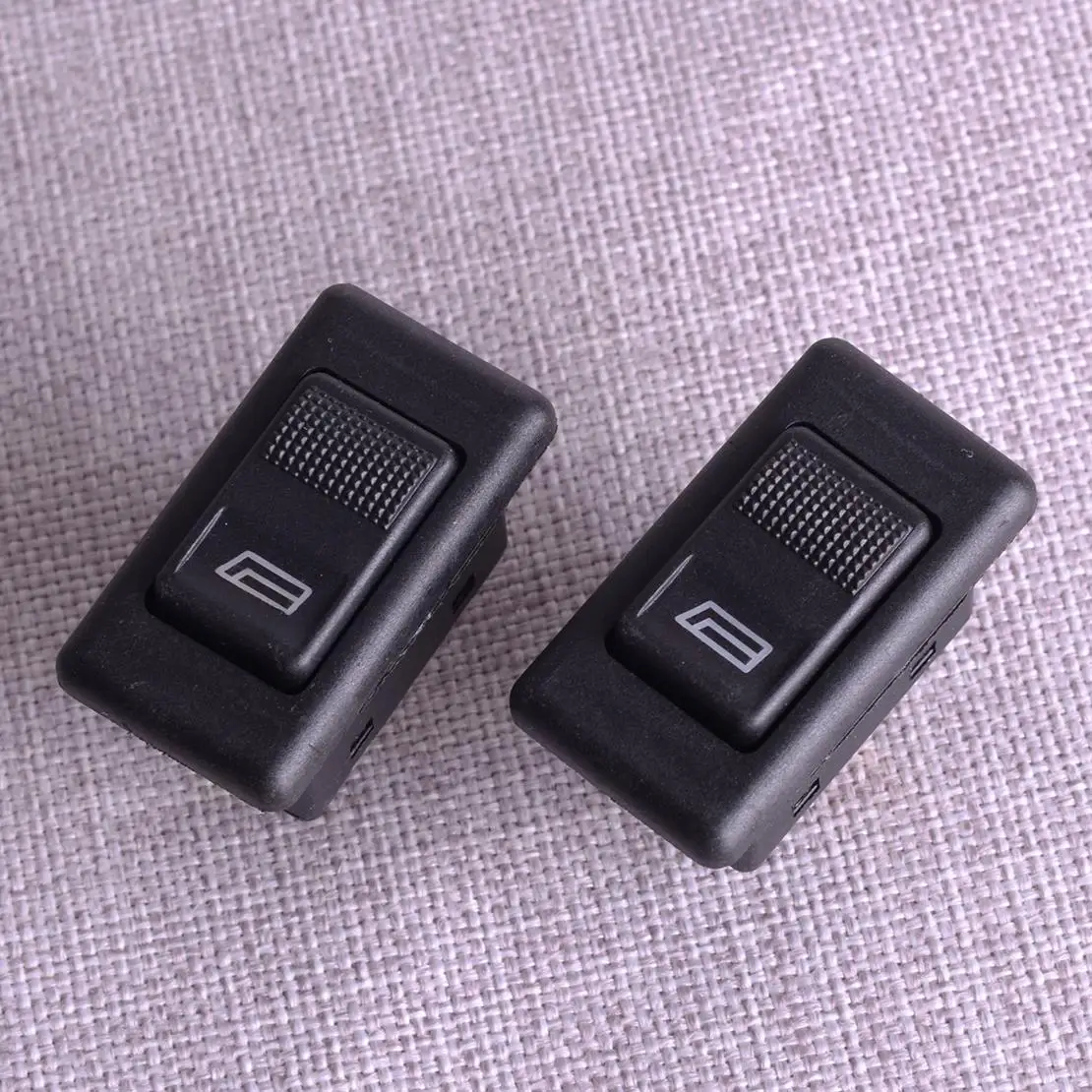 2pcs 5 Pin Car Power Window Lift Switch Control 12V Universal