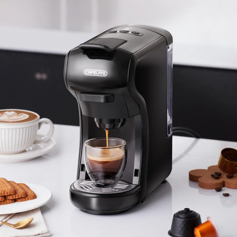 

Smart Coffee Machine Multifunctional Fully Automatic Capsule Household Use Small Italian Style Quick Heating Anti Dry Burning