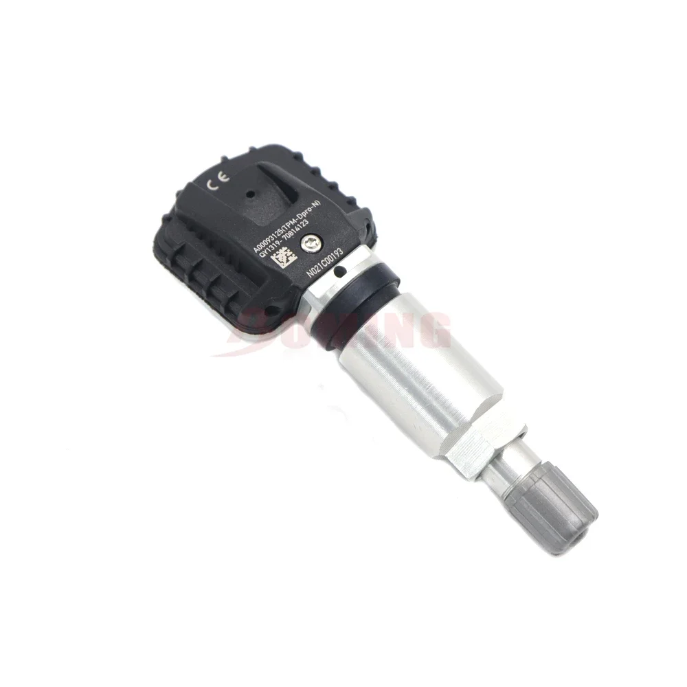 Sensor de pressão dos pneus do carro A 00093125   TPMS Para BAIC BJEV EU5 2021-2024 EU7 2019-2023 Para Beijing RUBIK 2022-2024 433MHz 00093125