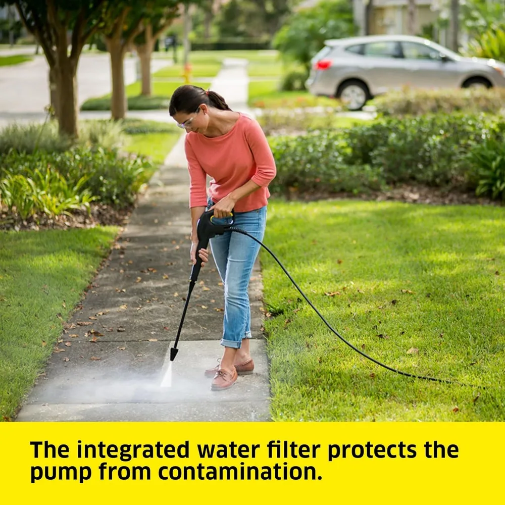 Idropulitrice Kärcher K5 Premium 1.4 GPM con avvolgitubo, bacchette spray Vario Power e Dirtblaster - 2000 PSI