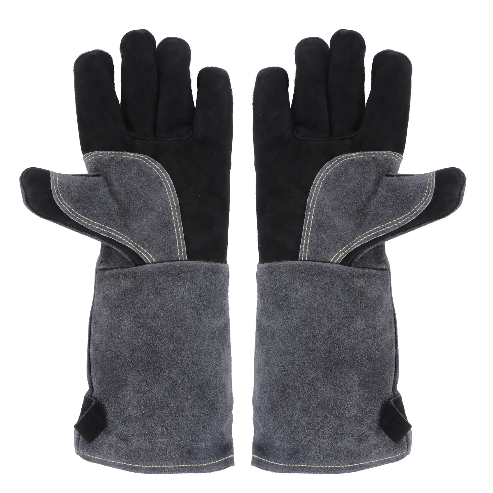

Professional Heat-resistant Fireproof Gloves Long Length Forearm Wrist Protection Durable Oven Cooking Imitation