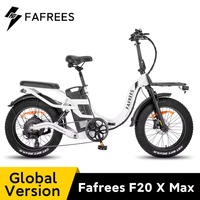 Fafrees F20 X-max Folding Electric Bicycle 750W 48V 30Ah MTB Mountain Bike Outdoor Fat Ebike for Adult 20*4.0 inch Fat Tire