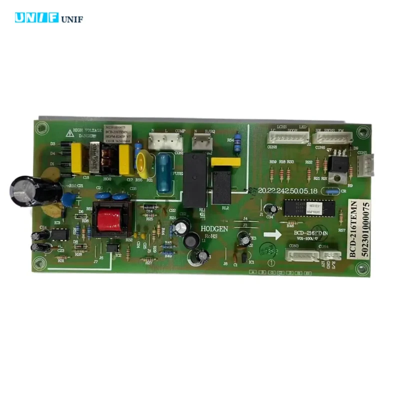 

Основная плата управления холодильника 502301000075 50230100006H для холодильника Midea Bcd-216Temn