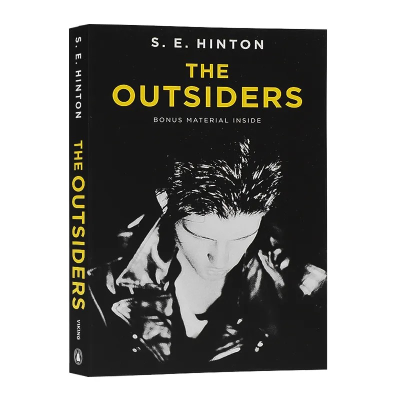 The Outsiders Novel Book By S E Hinton Classic Young Adult Fiction Literature For Teenage Reading Lovers
