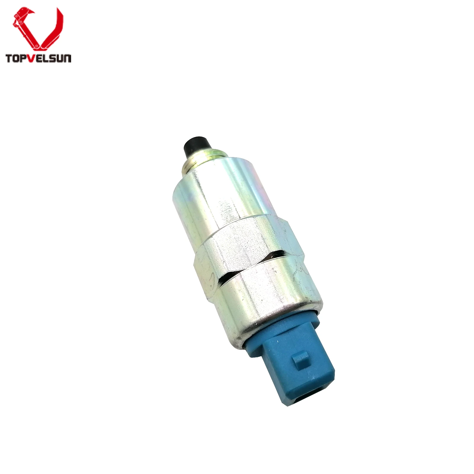 TOPVELSUN 12V Oil Cut Solenoid Valve DJF511 Fit for E312D E320D Excavator Parts