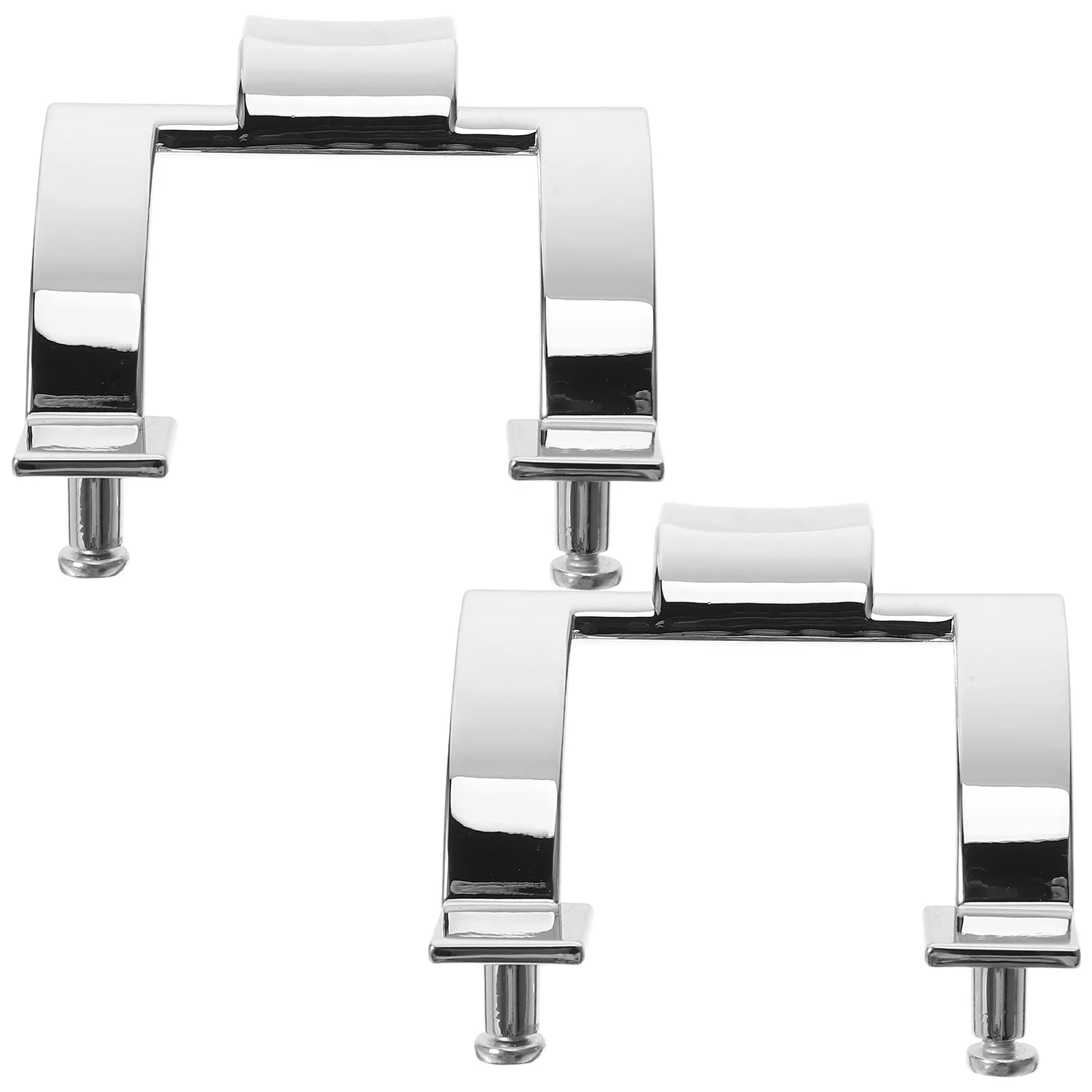 2Pcs Zinc Alloy Shower Door Handle Sliding Door Pull Replacement Handle for Bathroom Interior Doors Smooth Matte Surface Design