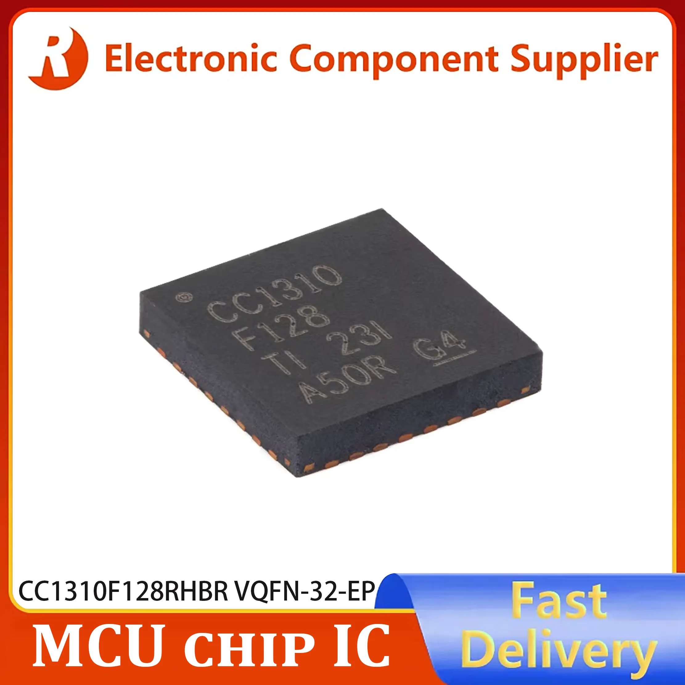 1pcs Genuine CC1310F128RHBR VQFN-32-EP 32-bit ARM Cortex-M3 wireless MCU chip