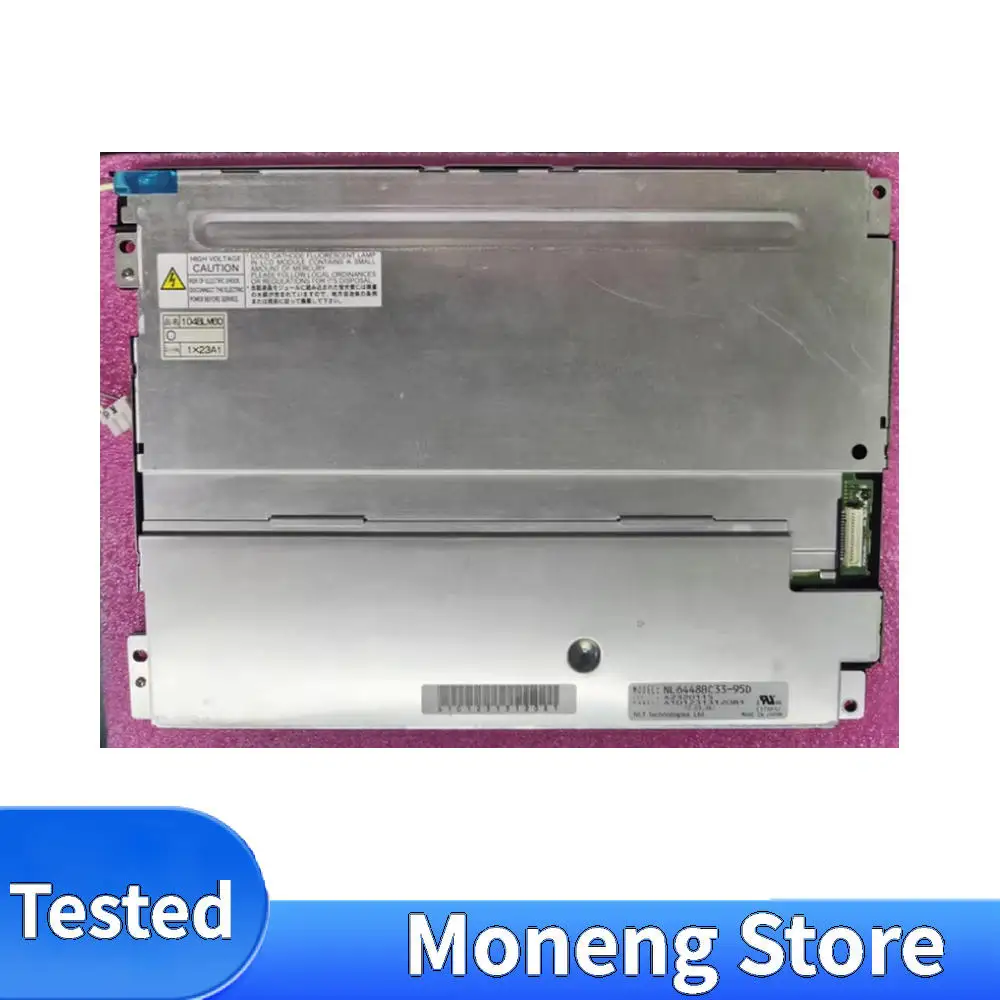 LCD NL6448BC33-95D NL6448BC33-95 Original tela do painel de exibição de 10,4 polegadas 640 × 480