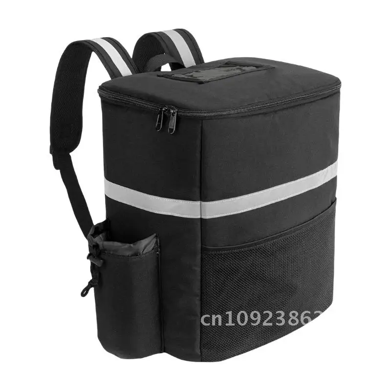 Box Fresh Delivery Backpack Insulated Cool Bag Large Extra Keeping Thermal Food Bag 35L Cooler Bag Refrigerator Food